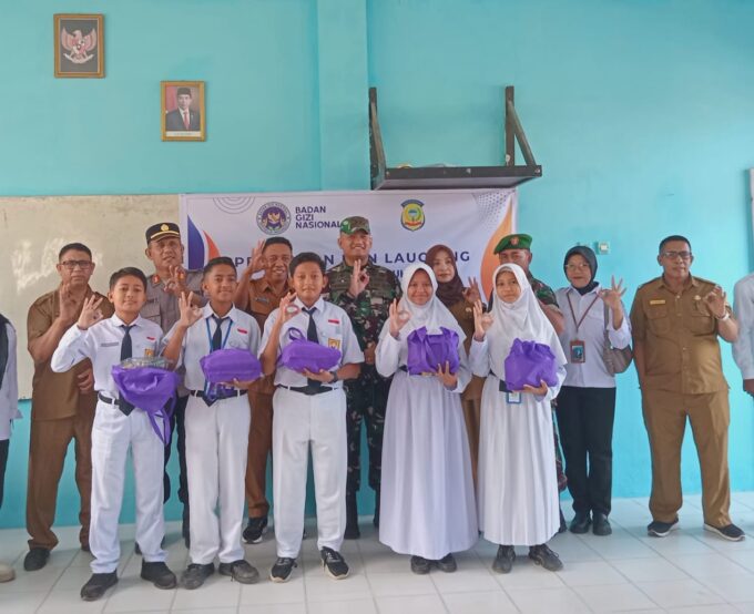 Peresmian dan Launching Satuan Pelayanan Pemenuhan Gizi (SPPG) Buru Namlea 4 di SMP Negeri 1 Buru.