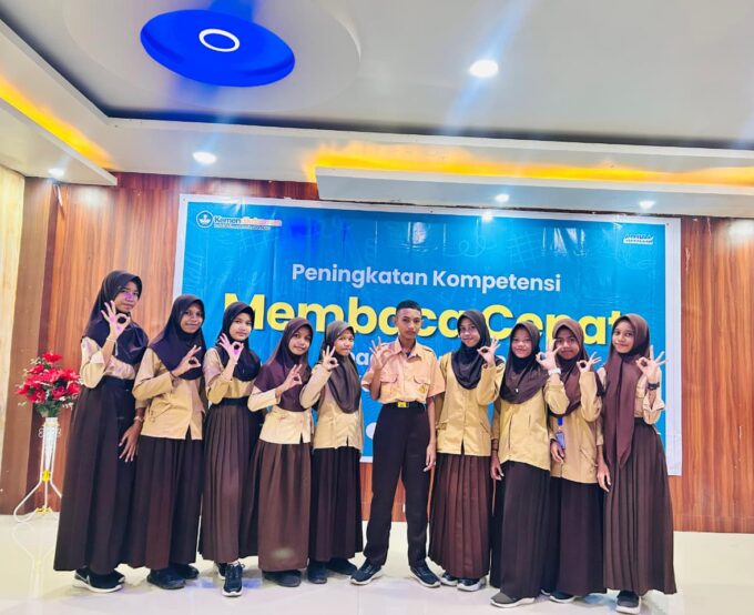 SMP Negeri 1 Buru Ikuti Pelatihan Membaca Cepat di Kabupaten Buru