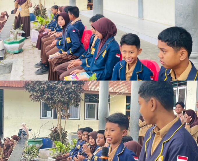 Debat Kelima Calon Ketua dan Wakil Ketua OSIS SMP Negeri 1 Buru: Suasana Seru dan Penuh Makna