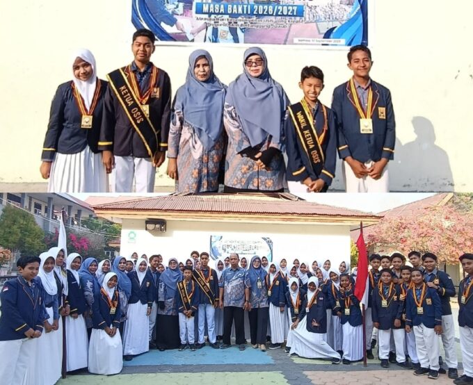 Pelantikan Ketua dan Wakil Ketua OSIS SMP Negeri 1 Buru Masa Bakti 2026–2027