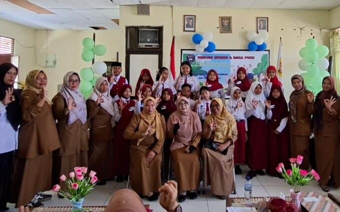 Semarak HUT ke-69 SMP Negeri 1 Buru, Pelajar SD/MI Unjuk Bakat dalam Lomba Speech dan Baca Puisi
